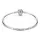 Brățară decorativă din argint "Deschide-ți aripile și zboară fluture", lungime 17 cm