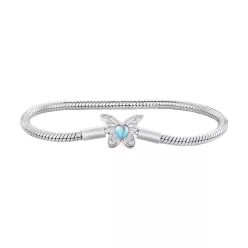 Brățară cu încuietoare fluture, lungime 17 cm
