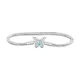 Brățară cu încuietoare fluture, lungime 17 cm