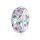 Spacer floral din argint cu pietre tricolore