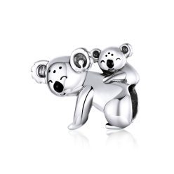 Charm din argint, Îmbrățișare de Koala