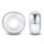 Spacer elegant din argint cu dopuri de silicon, set de 2 bucăți