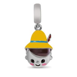 Talisman băiețel marionetă din argint