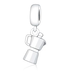 Pandantiv cafetieră din argint