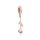 Pandantiv trandafir Rose Gold din argint