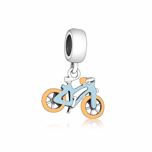 Talisman bicicletă din argint