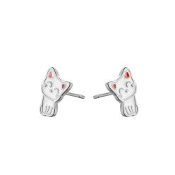 Cercei pisică din argint