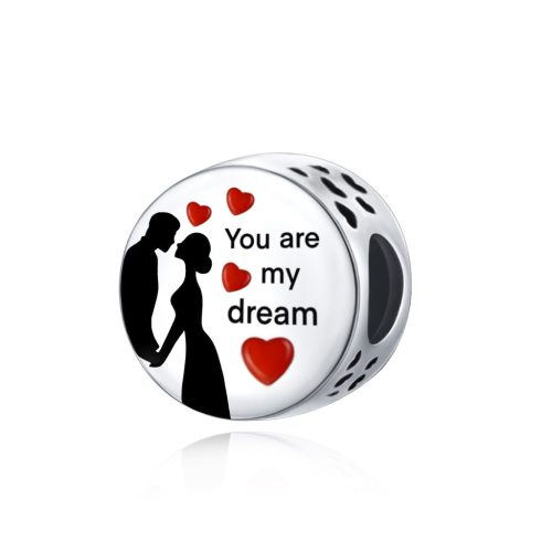 Talisman bilă "You are my dream" din argint