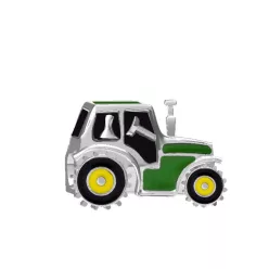Charm de argint Tractor