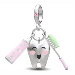 Talisman îngrijire dentară din argint