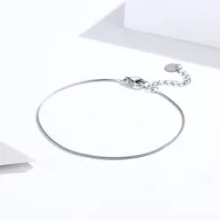 Brățară din argint cu mărime reglabilă până la 22 cm
