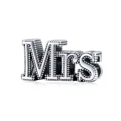 Charm din argint „Mrs.”