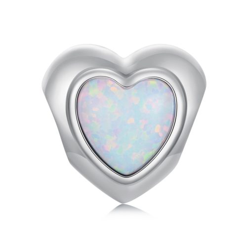 Balenă roz argintie charm