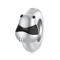 Charm de tip stopper din argint, Panda Păzitor