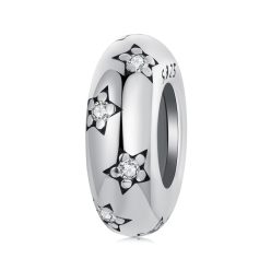   Charm de tip stopper din argint, Strălucire de la Miezul Nopții