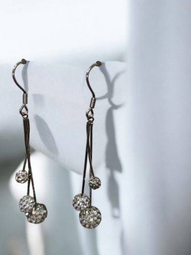 Cercei din argint „Cascada de Bile Sclipitoare”